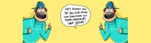Read more about the article Bild Dir Deinen Cartoon! Rückblick